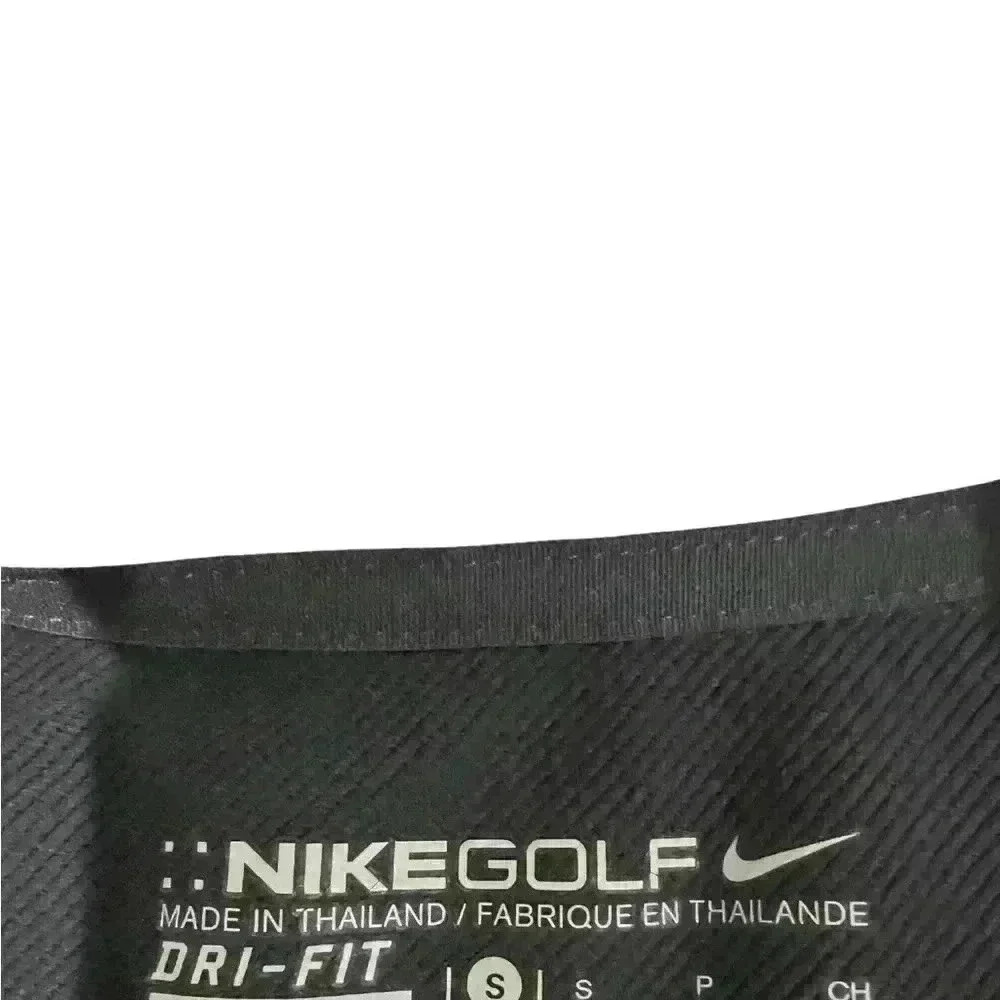 Nike Golf Size Small Gray H Academics Three Quarter Zip with embroidery - Picture 3 of 3